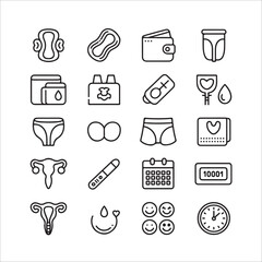 set of medical icons