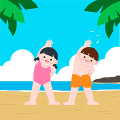 물놀이 안전수칙 _준비운동