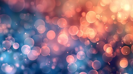 Abstract Bokeh: A dreamy abstract background with bokeh lights in soft, out-of-focus patterns.
