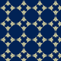 Elegant squared tulip diamond pattern 