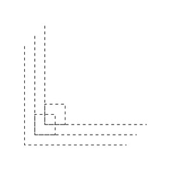 Dash Line Corner