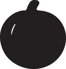 Fototapeta premium fruit silhouette