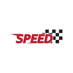 Red speedometer logo