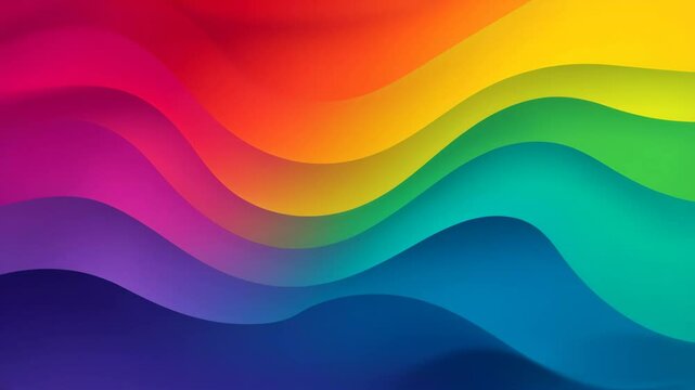 Rainbow gradient banner template celebrating lgbtq pride with vibrant colors and symbolism

