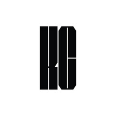 KC monogram logo design letter text name symbol monochrome logotype alphabet character simple logo
