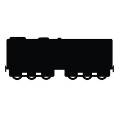 freight train , black and white illustration of vehicles.