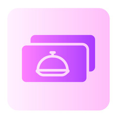 food stamp gradient icon