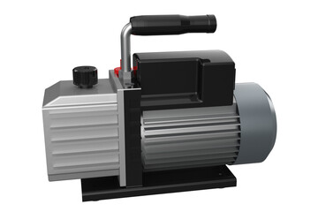 Laboratory Vacuum Pumps Refrigeration R32 AC Vacuum Pump-Dual Stage Compact Two-Stage High-Performance with Carrying Handle and Observation Window for Evacuation Degassing Procedures PNG Transparent