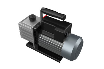 Laboratory Vacuum Pumps Refrigeration R32 AC Vacuum Pump-Dual Stage Compact Two-Stage High-Performance with Carrying Handle and Observation Window for Evacuation Degassing Procedures PNG Transparent