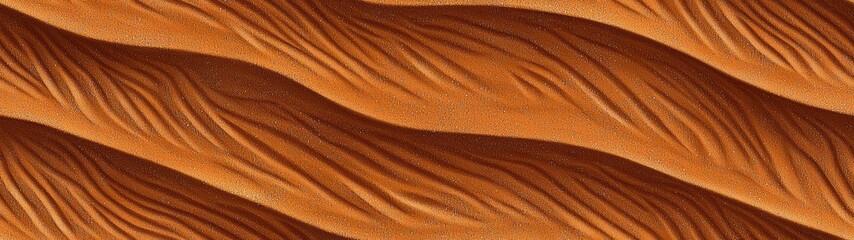 Fototapeta premium Expansive view of a desert landscape featuring majestic sand dunes under clear blue sky
