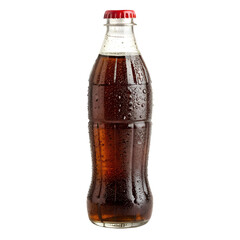 Cola without name isolation on transparent background