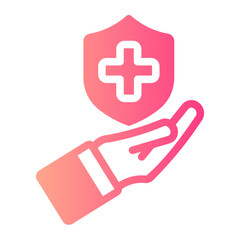 healthcare gradient icon
