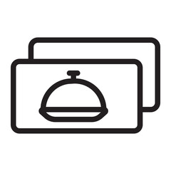 food stamp line icon