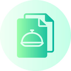 contract gradient icon