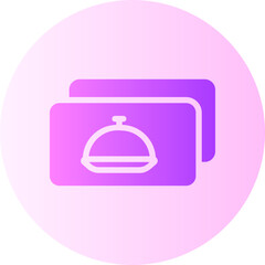 food stamp gradient icon