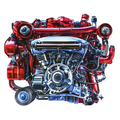 Fototapeta premium Power Engine