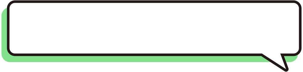 Obraz premium Rectangle Dialog box 