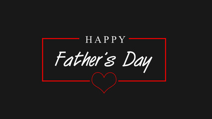 Gold cinematic realistic frame for wishing Happy Father's Day. Celebrating fatherhood parental feeling. Holiday lettering gold calligraphy. Sale promotion discount message. Card template overlay fx.