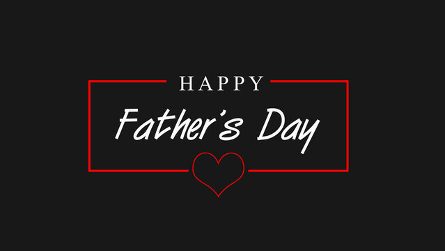 Gold cinematic realistic frame for wishing Happy Father's Day. Celebrating fatherhood parental feeling. Holiday lettering gold calligraphy. Sale promotion discount message. Card template overlay fx.