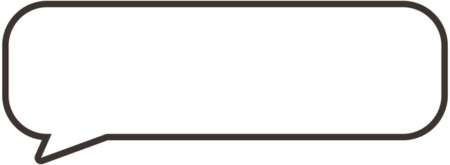 Fototapeta premium Rectangle Dialogue Text box 