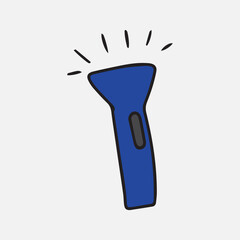 Kawaii Police element Objects in Doodle Style. design element stock. police man
