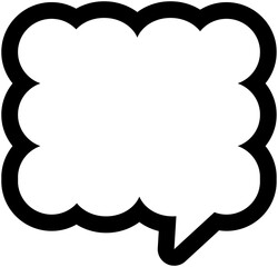 Wave Shaped Dialog Text Box
