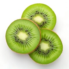 Fototapeta premium kiwi isolated on white background