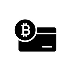 Bitcoin Entering from Swipe Card - Digital Payments and Cryptocurrency