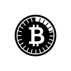 Bitcoin with Spinning Wheel Loader – Cryptocurrency and Digital Loading