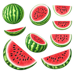 set watermelon