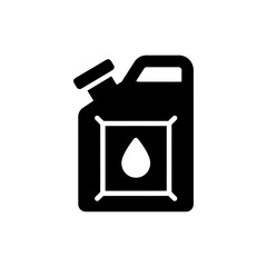 Fuel Container Marked with Token - Symbolizing Energy Storage