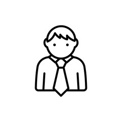 Kid Wearing Oversized Tie Representing Fun, Playfulness, and Child's Fashion