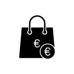 Shopping Bag with Currency Icon