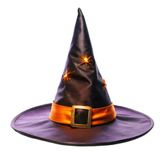 Fototapeta premium Witch Hat with Lights: Perfect for Halloween Costumes