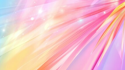 Obraz premium Abstract background with pastel-toned gradient stripes in smooth soft textures for web and graphics
