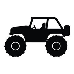 off road vehicle , black and white illustration of vehicles.