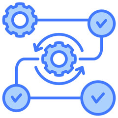 Process Blue Icon
