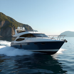 Passenger motor boat