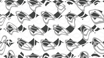 Seamless Pattern Design Floral Background Elements Stock Illustration