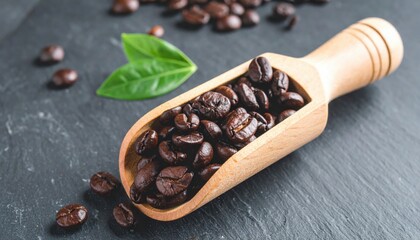 Brewing fresh coffee beans coffee shop food photography modern atmosphere close-up aroma and flavor exploration