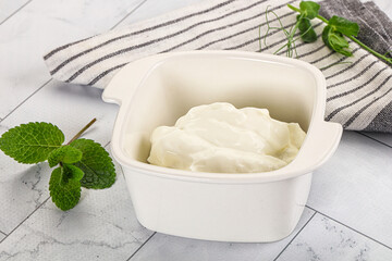 Traditional soft dietary Greek yoghurt