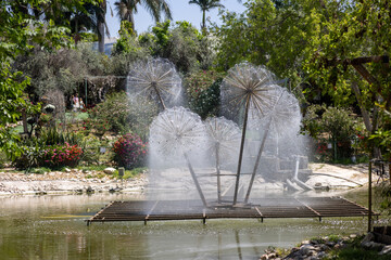 fountain in the park