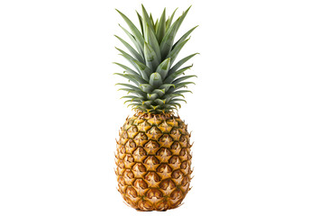Ripe and Juicy Pineapple A Tropical Delight on Transparent background