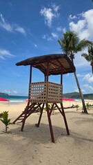 beach hut in Philliphines