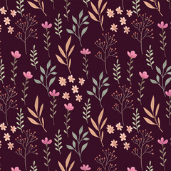 seamless floral background