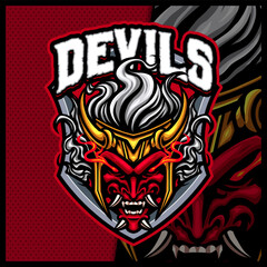 Spartan Gladiator Warrior mascot esport logo design illustrations vector template, Roman Knight logo for team game streamer youtuber banner twitch discord