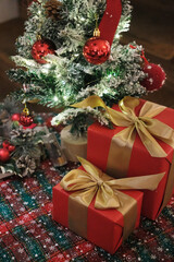 Christmas gift present box decoration