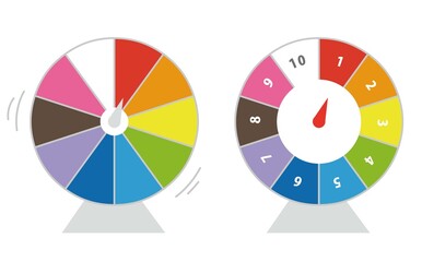 Obraz premium ルーレットのイラスト素材