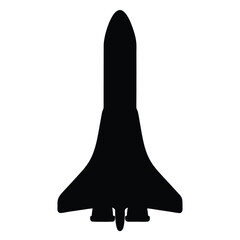 Obraz premium space shuttle , black and white illustration of vehicles.