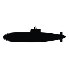 submarine , black and white illustration of vehicles.